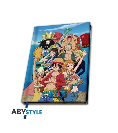 ONE PIECE - CARNET DE NOTES / EQUIPAGE LUFFY - A5