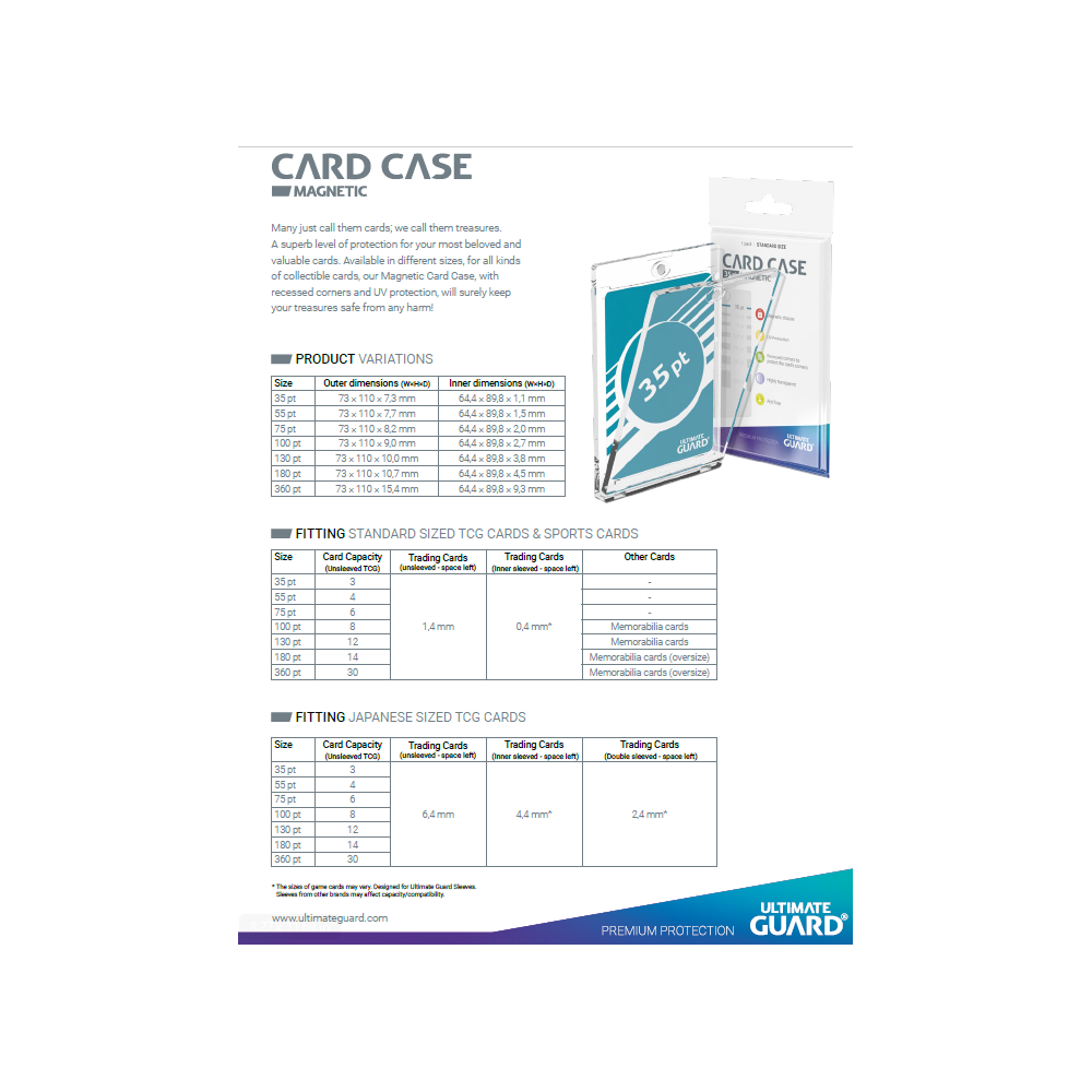 Ultimate Guard Card Case 130 pt